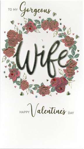 Picture of GORGEOUS WIFE VALENTINES CARD